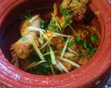 A picture of step 8 of Peshawari karahi.