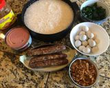 A picture of step 1 of Savory Sticky Rice Made in a Rice Cooker.