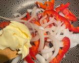 Foto del paso 5 de la receta: Filete de pescado con salsa de queso y vegetales 🤤