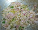 A picture of step 1 of Green Schezwan Chutney.