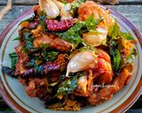 Gambar langkah 5 resipi Ayam goreng crispy ala thai.