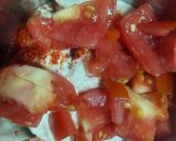 A picture of step 2 of Methi Chicken.