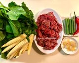 芥藍牛肉 （擺盤圖解）年菜的食譜步驟1照片