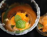 A picture of step 1 of Orange mojito.