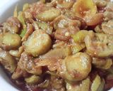 A picture of step 7 of Turai ki sabzi.