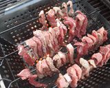 A picture of step 3 of Pemmican/ Jerky.