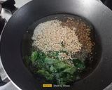 A picture of step 9 of Fiber Rich Palak Patra (Spinach leaves Patra).