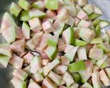 A picture of step 3 of Zesty Pomegranate & Guava Fruit chaat.