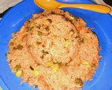 शेजवान फ्राईड राईस (schezwan Fried Rice recipe in marathi) रेसिपी स्टेप 11 फोटो 