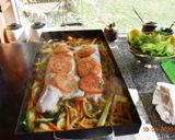 Foto del paso 4 de la receta: Merluza grillada con verduras y muzarella