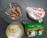 Foto langkah ke 1 dari resep Pempek Ikan Kukus.