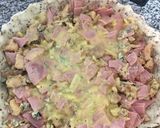 Foto del paso 4 de la receta: Tarta de pollo, jamón y queso