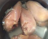 A picture of step 2 of Chicken Soup.
