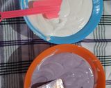 Foto langkah ke 4 dari resep Bolu Kukus Mungil Blueberry.