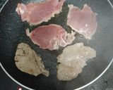 Foto del paso 3 de la receta: ~ Solomillo al roquefort con cama de patatas~
