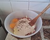 Foto del paso 5 de la receta: Tarta de cebollas y queso con panceta