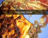 A picture of step 5 of Lasagne.