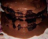 A picture of step 2 of Chocolate pancakes 🥞.