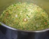 A picture of step 3 of French beans chutney.