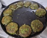 A picture of step 7 of Hara bhara kabab.