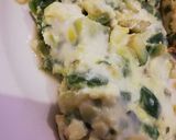 Foto del paso 4 de la receta: Tortilla de zapallo de tronco/verde