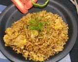 एग फ्राइड राईस (Egg fried rice recipe in marathi) रेसिपी स्टेप 4 फोटो 