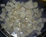 A picture of step 3 of Matar paneer.