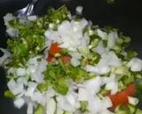 A picture of step 1 of Aloo veg sandwich on tawa.