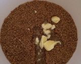 Málnahabos banános-csokoládés torta recept fázis 2 fotója