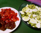 Foto del paso 2 de la receta: Ensalada de alubias de León con berza