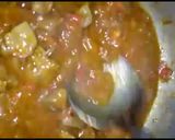 A picture of step 5 of Beef karhai.
