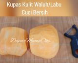 Foto langkah ke 2 dari resep Lemet Labu Isi Pisang.