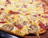 Foto del paso 7 de la receta: Pizza de Champiñones y Paleta Ibérica