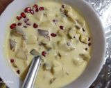 A picture of step 3 of Fruit Custard.