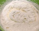 A picture of step 1 of Vanilla bean ice cream with ginger biscuits, caramel and chocolate.