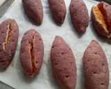 Foto langkah ke 5 dari resep Korean Sweet potato mochi bread / roti ubi korea.