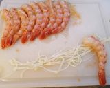 A picture of step 4 of Gluten-Free Kataifi-Wrapped Shrimp.