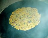 A picture of step 3 of Methi dhebara.