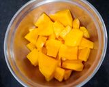 A picture of step 1 of Ripe Mango Curry.