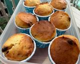 Foto langkah ke 3 dari resep Muffin Coklat Keju Almond (Snack Mpasi 1y+).