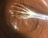 Une image de l'étape 5 de Recette Flan zébré chocolat - vanille.
