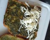 A picture of step 3 of Cheesy Spinach Sabzi Tava Sandwiches.