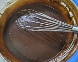 Foto langkah ke 3 dari resep Chocolate Cake Lembut (Irit telur, no mixer no oven).