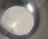 A picture of step 1 of Aloo puri.
