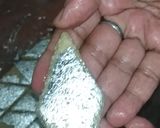 A picture of step 13 of Kaju Katli.