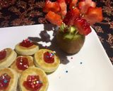 A picture of step 2 of Butter jam cookies.