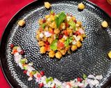 चटपटी छोले चाट (chatpati chole chaat recipe in Hindi) रेसिपी चरण 5 फोटो