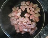 Foto del paso 3 de la receta Magro de cerdo en salsa de almendras