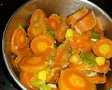 A picture of step 2 of Carrot ginger soup.
