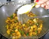 A picture of step 5 of Paneer Potato Curry paneer cooking day diaries.